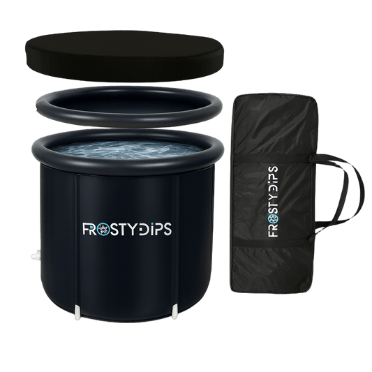 Eclipse POD voordelig ijsbad – compleet koudetherapiebad met afdekking en draagtas, ideaal voor thuis