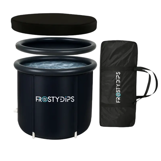 ijsbad kopen thuis Eclipse POD opblaasbaar ijsbad met deksel en draagtas voor koudetherapie